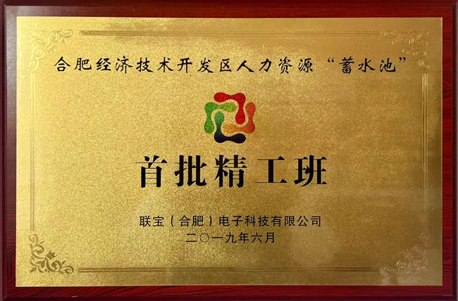 合肥经济技术开发区人力资源“蓄水池”首批精工班