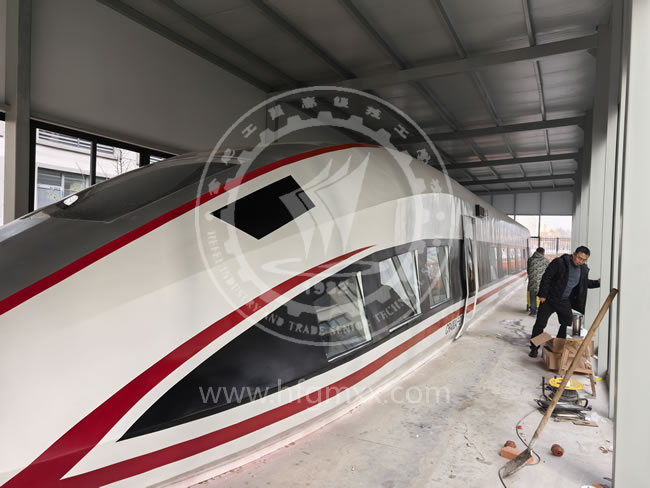 合肥工贸学校高铁专业实训舱