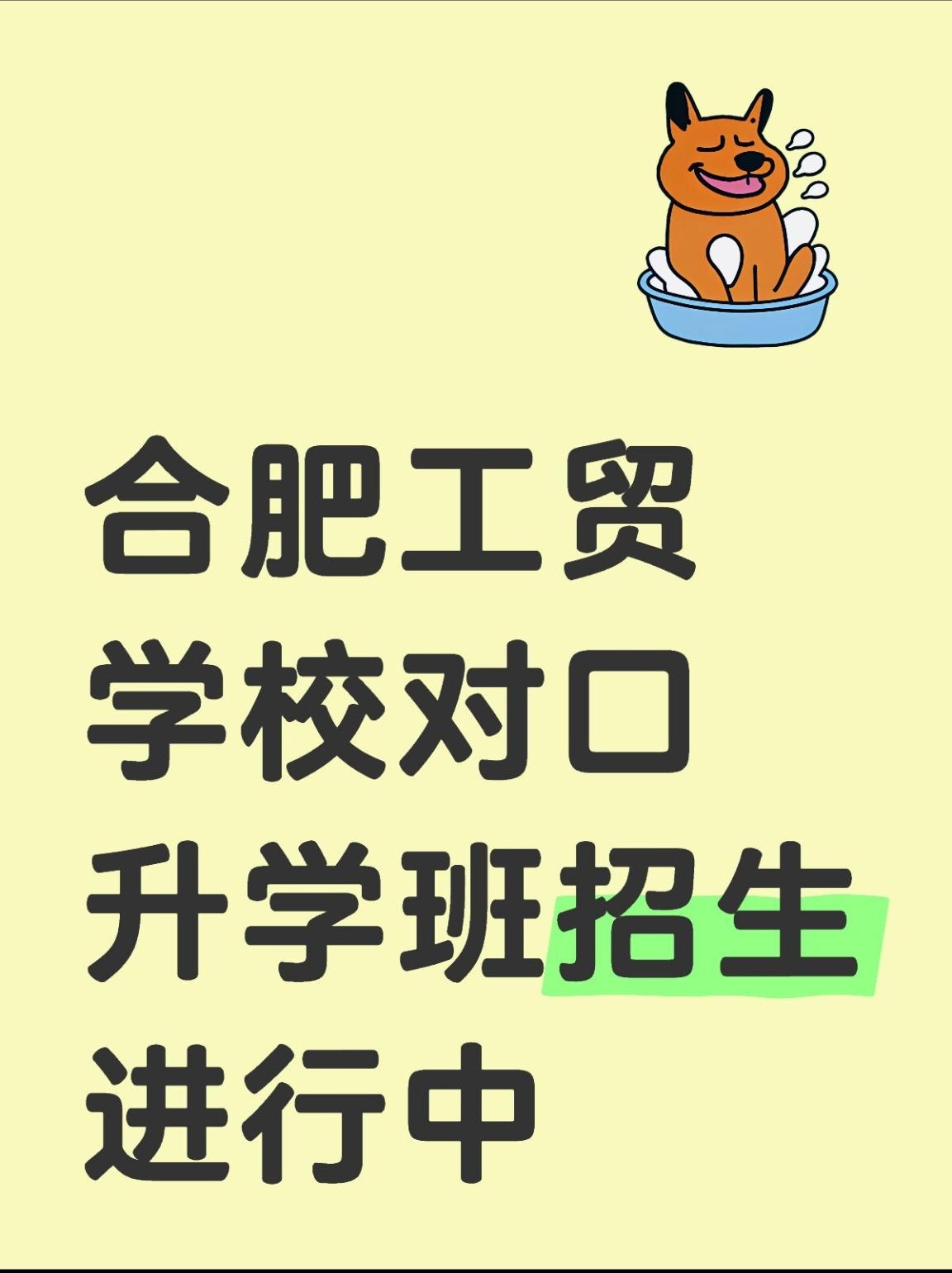 合肥工贸学校招生